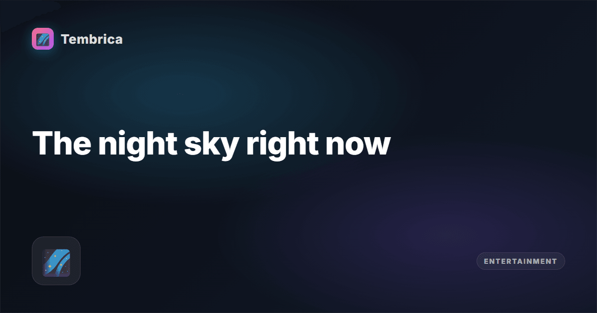 Live Night Sky Online | Tembrica