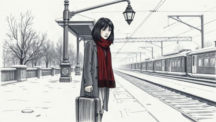 Приклад кадру розкадровки — Олівець